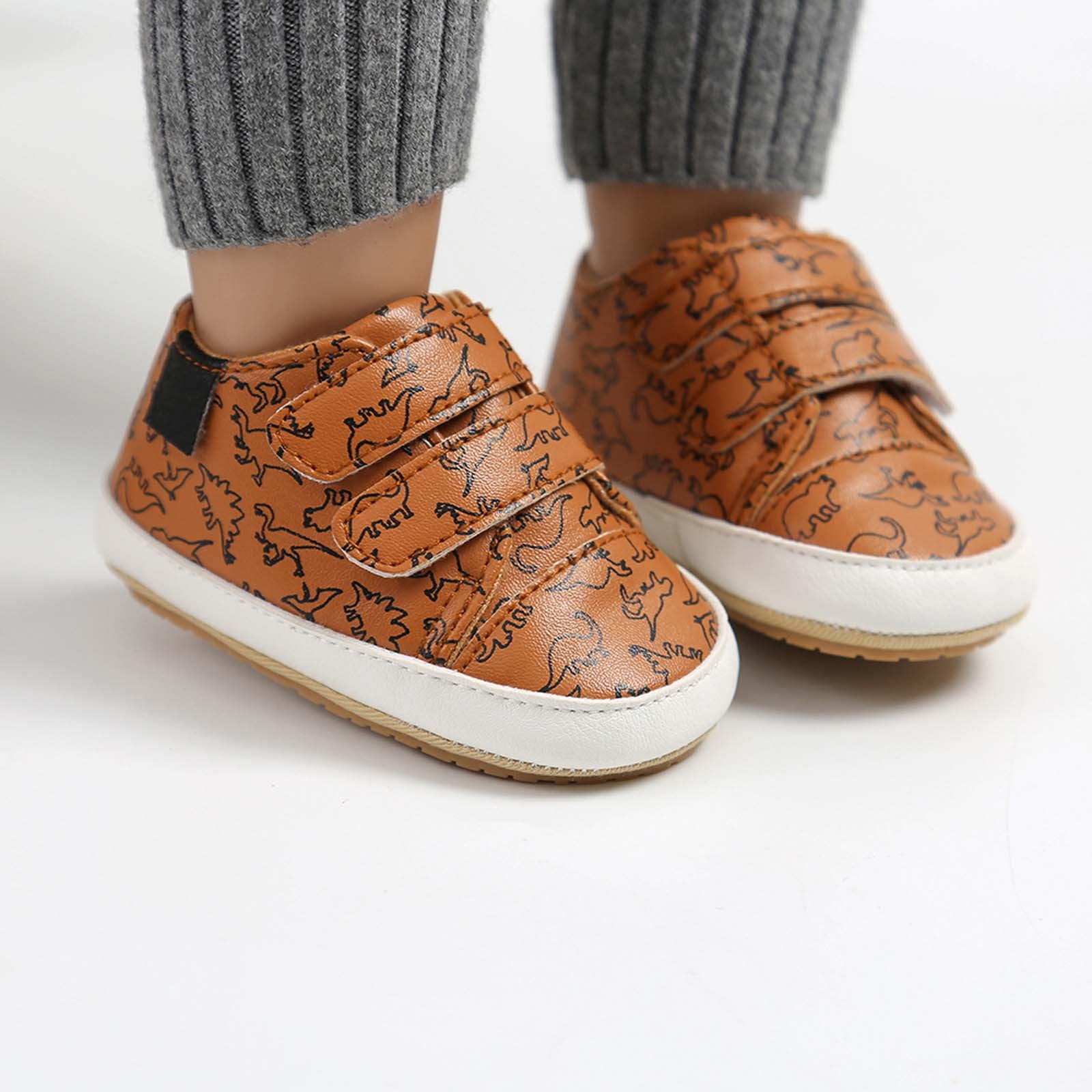 Herrnalise Baby Boys Girls Shoes NonSlip Rubber Sole HighTop Infant