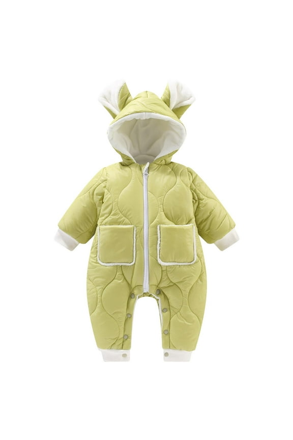 Baby Clothes Newborn Boy Girl Snowsuit Winter Coats Infant Jumpsuit Bodysuits Registry Essentials Stuff Gift