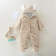 thumbnail image 1 of QISIWOLE Newborn Baby Winter Girls Boys Clothes Warm Animal Overall Rompers Jumpsuit Sales !, 1 of 9