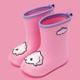 thumbnail image 1 of QISIWOLE Summer Children's Cute EVA Soft-soled Non-slip Baby Rain Boots For Men And Women,Discount, 1 of 4