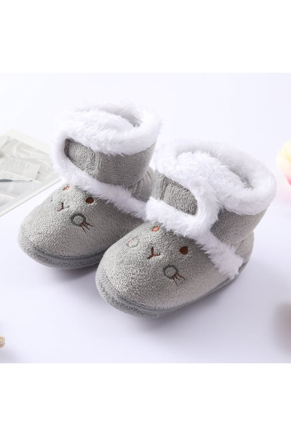 Baby Winter Warm Snow Boots Soft Sole Prewalker Non-Skid Boots For Infant Toddler Boys Girls,summer sale