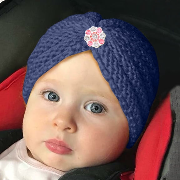Herrnalise Baby boy girl round bead accessories hat woolen hat knitted hat bohemian toe cap
