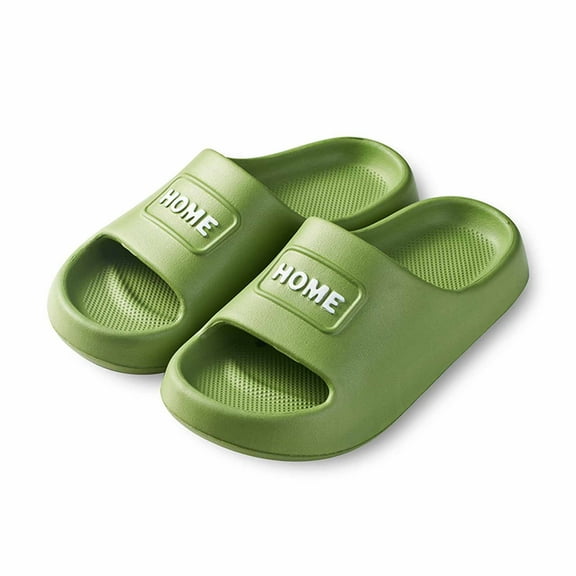Herrnalise Big Kids Pool Slides Non-Slip Open Toe Slippers Childs Boys Girls Solid Lightweight Sandals on Beach Shower