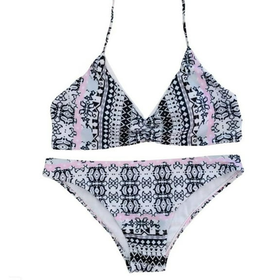 Herrnalise Bikini Set Bandage Solid Brazilian Swimwear Women Beautiful And Sexy Printed Bikini Swimsuit