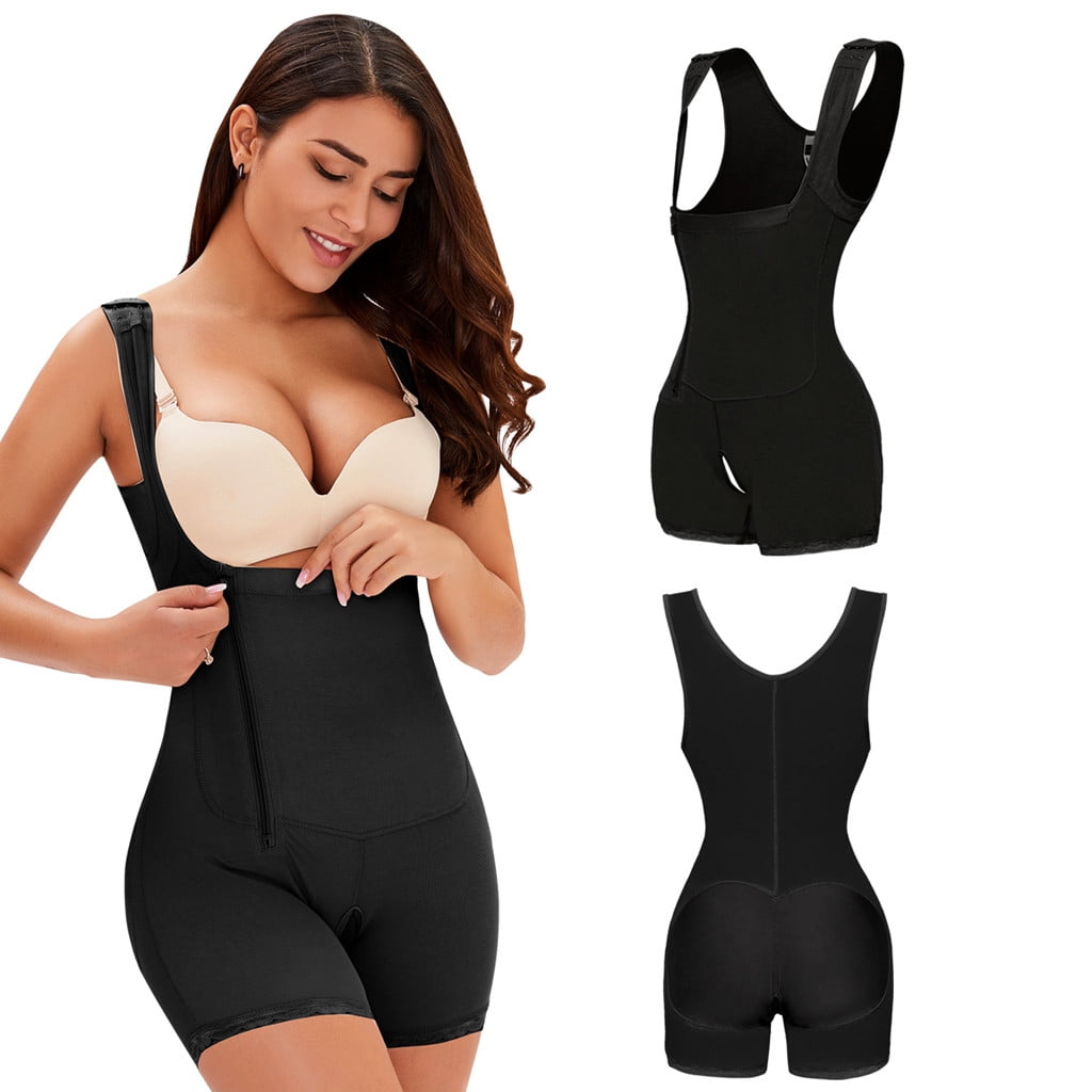Herrnalise Bikini Set Bandage Solid Brazilian Swimwear Women Full Body Shaper Bodysuit Firm Control Shapewear Lifter Corset Shapewear Walmart