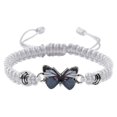 thumbnail image 1 of Herrnalise Butterfly Charm Bracelet, AdjustableHand Woven Bracelets, Cute Butterfly Charm Bracelets, Bracelet Suitable for Valentine's Day Bracelet Girlfriends Butterfly Jewelry, 1 of 8