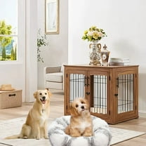 Herrnalise Cat Beds for Indoor Cats, 20 Inch Cat Bed Washable Donut Calming Round,Soft Fluffy Warm and Cozy Anti Anxiety Cuddler, Joint-Relief Pet Bed,Gray