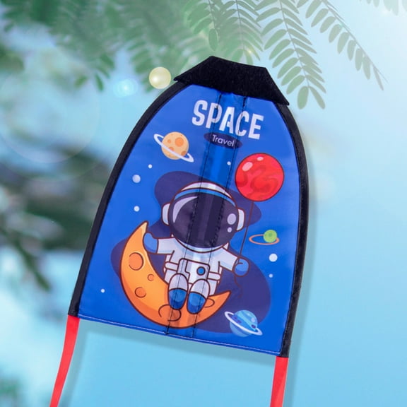 Herrnalise Children's Cartoon Outdoor Catapult Kite Toy Hand-held Elastic Kite Finger Rubber Band Elastic Small Kite