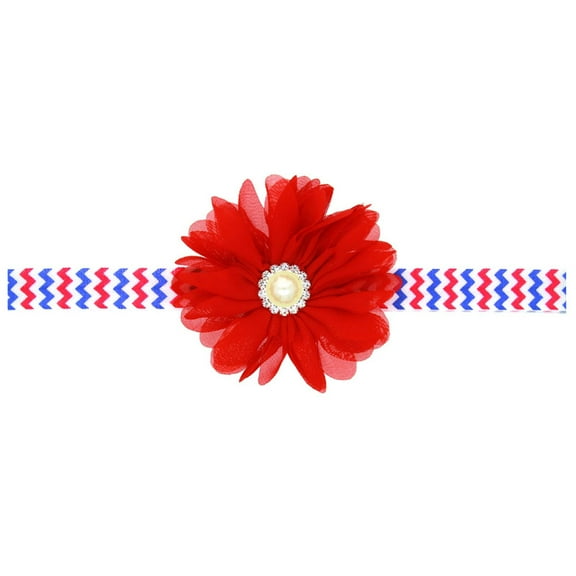 Herrnalise Children's Independence Day Sunflower Rose Flower Headband Baby Headwear