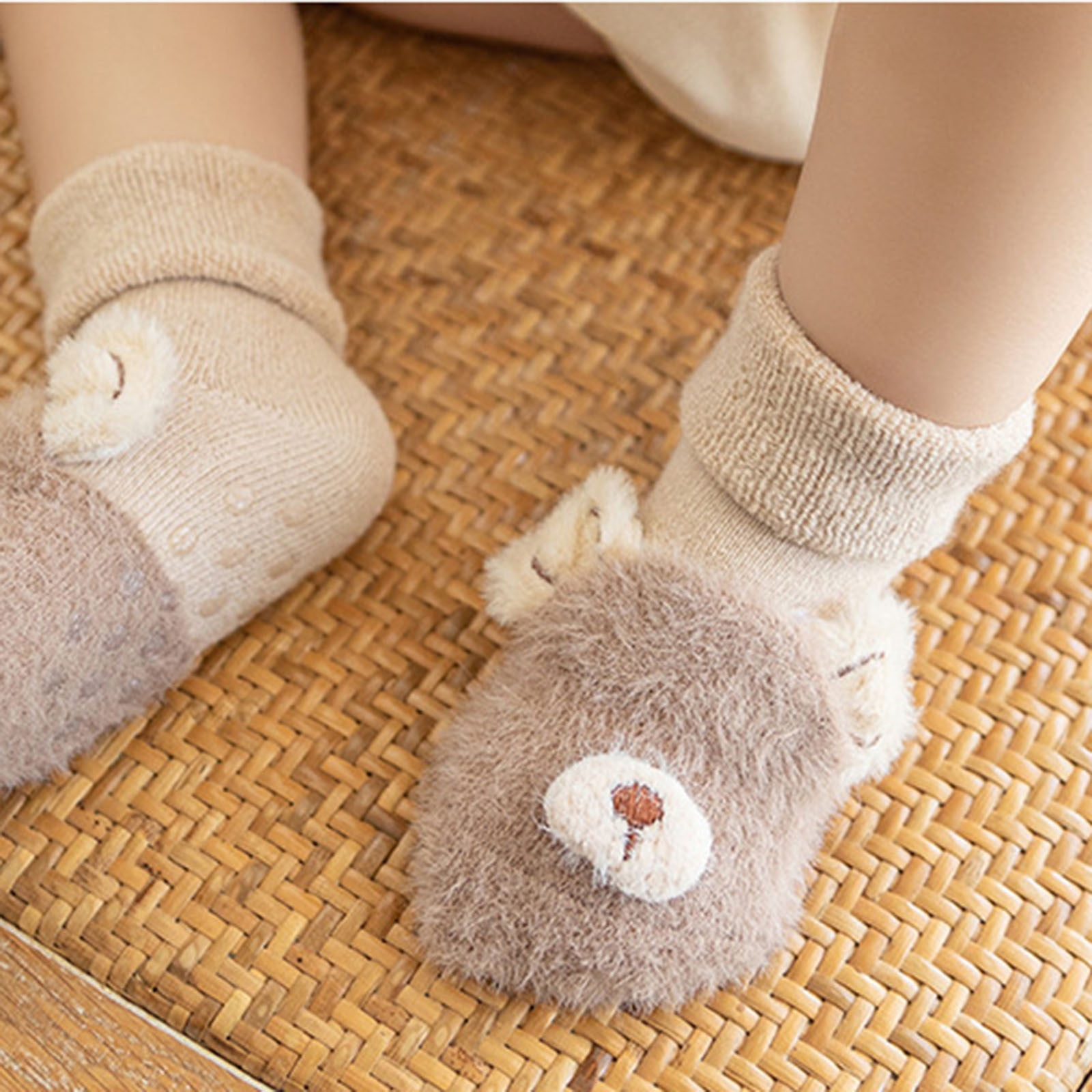 Kids Toddler Anti-slip Non Skid Socks Baby Girls Boys Cotton Low-Cut Floor  Sock