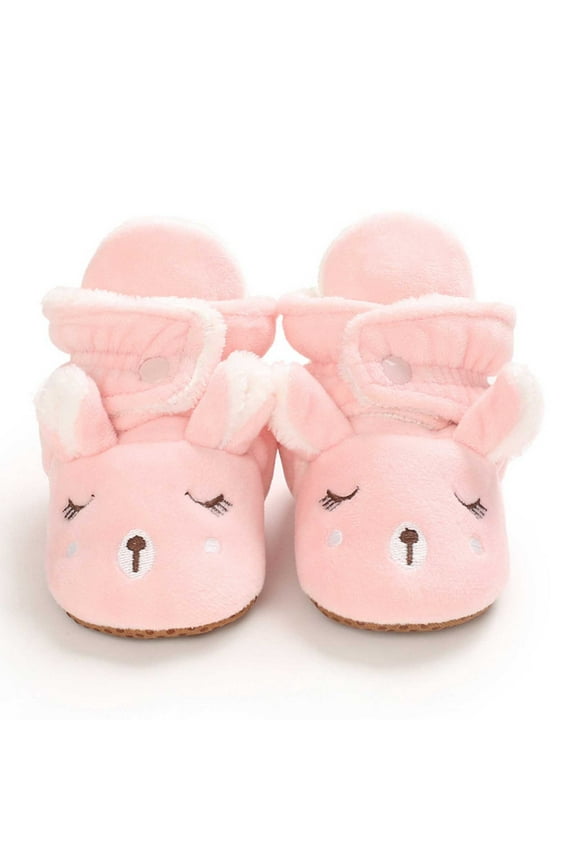 Christmas First Walker Baby Boys Girls Shoes Infant Toddler Winter Warm Footwear BootsNewborn Xmas Prewalker Boots