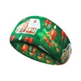 thumbnail image 1 of Herrnalise Christmas Headbands for Women Christmas Wide Headbands Santa Claus Christmas Snowman Reindeer Tree Knot Turban Xmas Elastic Hair Band for Women Head Bands, 1 of 8