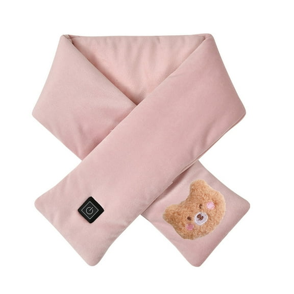 Herrnalise Christmas Neck Heating Pad-Usb Powered By Power Bank,Heated Scarf For Women/Men Heating Pad Wrap Neck Warmer (No Power Bank)