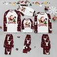 thumbnail image 1 of Herrnalise Christmas Pajamas For Family Christmas Baby Kids Child Printed Top+Pants Family Matching Pajamas Set Matching Christmas Pjs For Family Red-Kids, 1 of 4