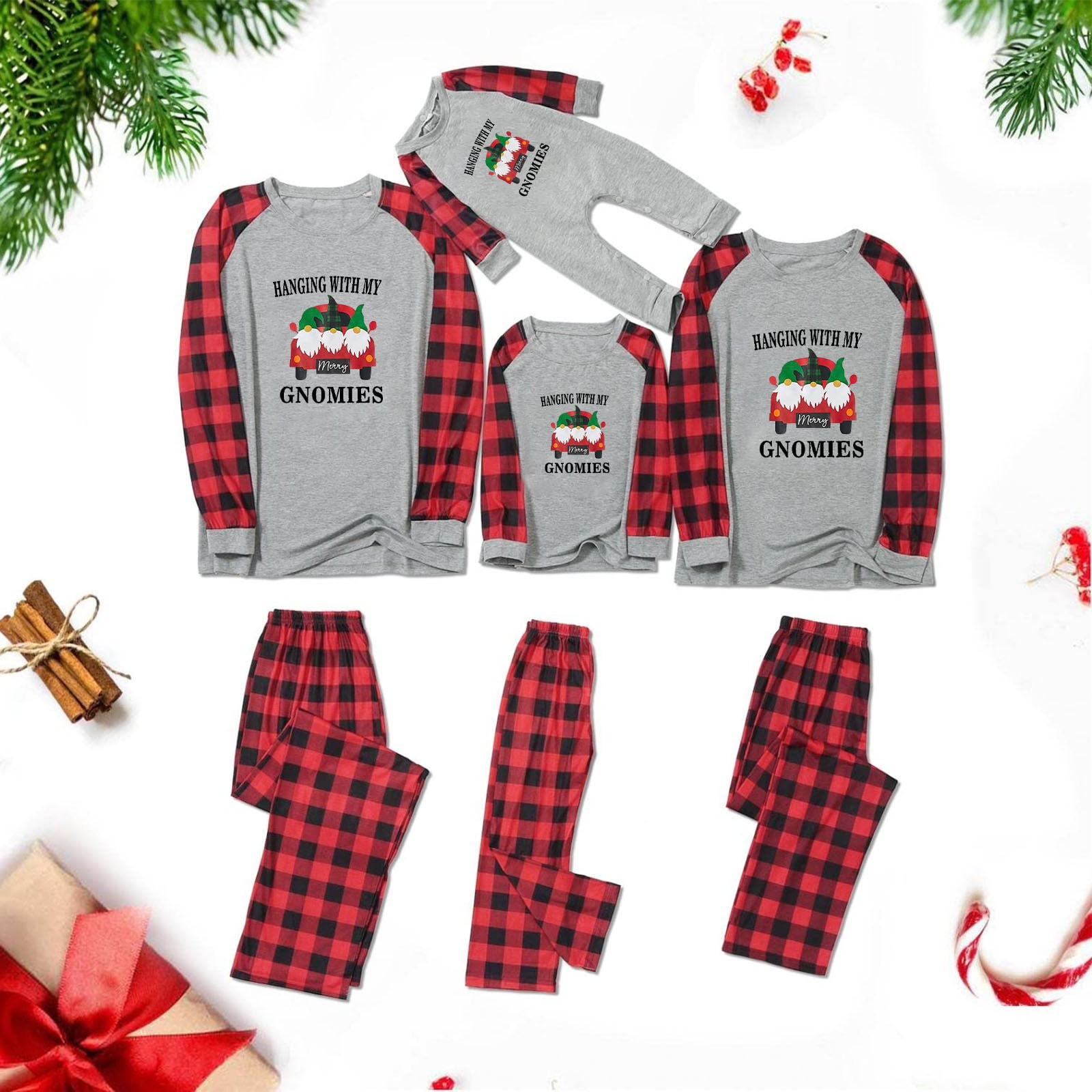 Herrnalise Christmas Pajamas For Family Christmas Baby Kids Child ...