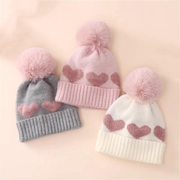 Herrnalise Classic Winter Knit Kids Hat Skull Cap for Toddler Boys Autumn Fisherman Beanie White03