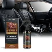 Herrnalise Cleaner and Conditioner - Leather Furniture Cleaner and Conditioner for Couch, Leather Conditioner for Purses, Shoes, Jackets, Car Leather Cleaner, Leather Restore -4 oz