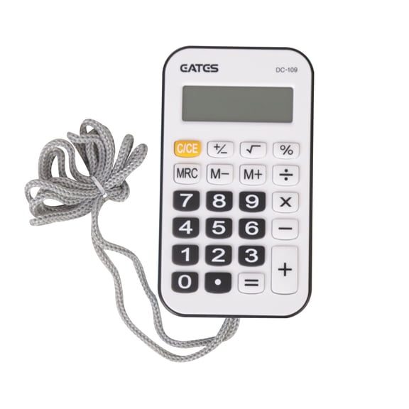 Herrnalise Cute Mini Calculator with Lanyard Kawaii,Portable Calculators Small Basic Calculators for Kids Students Fair