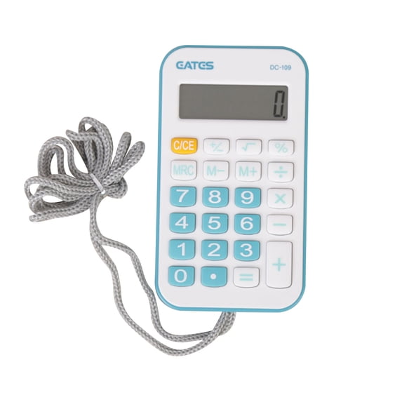 Herrnalise Cute Mini Calculator with Lanyard Kawaii,Portable Calculators Small Basic Calculators for Kids Students Fair