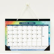 Herrnalise Desk Calendar 2024-2025 Large 17" x 17" - 18 Month Zodiac Desk Wall Calendar Jan 2024 - Jun 2025 Monthly Large, Big OfficeHome Calendar Desktop Planning , Desk Calendar 2024
