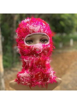Hue Pink Shiesty Mask  Balaclava, Outdoor gym, Playing football