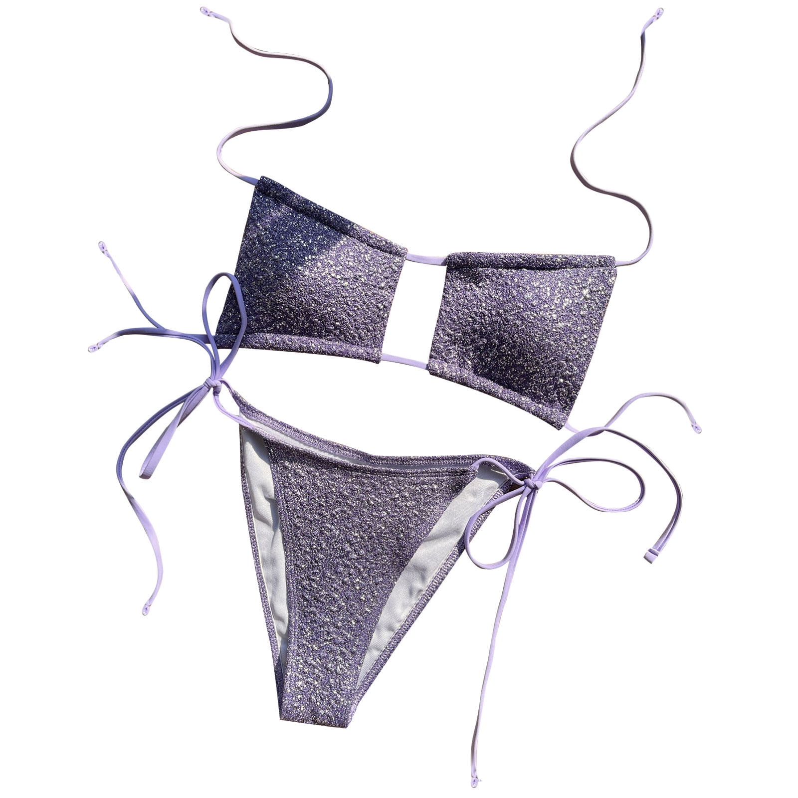 triangl swimwear, Swim, Triangl Mica Violet Sparkle