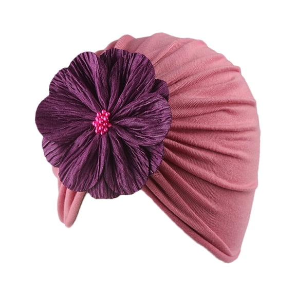 Herrnalise Fashion Children's Print Hat Flowers Hat Winter Warm Hood Tire Cap Indian Cap