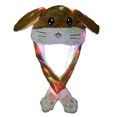 thumbnail image 1 of Herrnalise Fashion Cute Men And Women Plush Light Rabbit Ear Hat Wrap Warm Hat Cap, 1 of 2