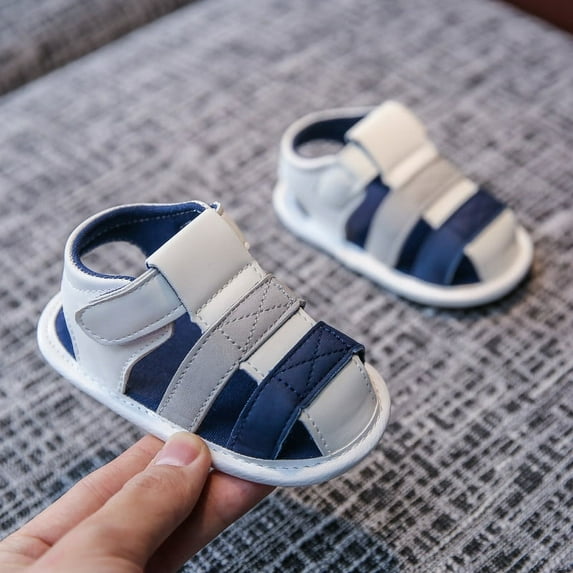 SDJMa Fashion Girls Baby Boys Flat With Cute Beach Summer Sandals Toddler Soft Shoes