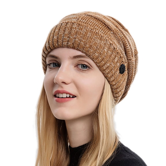 Herrnalise Fashion Women And Men Casual Cap Windproof Warm Solid Hat Cold Hat