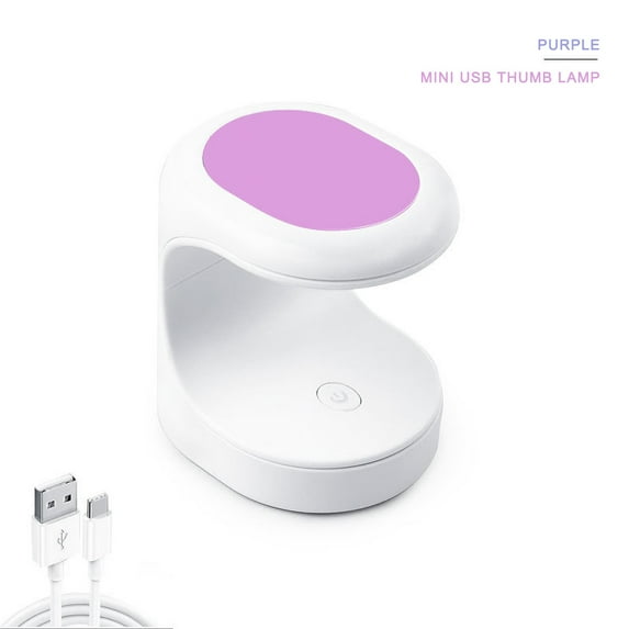 Herrnalise Fast Drying Gel Dryer Nail Polish Lamp Mini UV Nail Lamp USB UV LED Nail Lamp