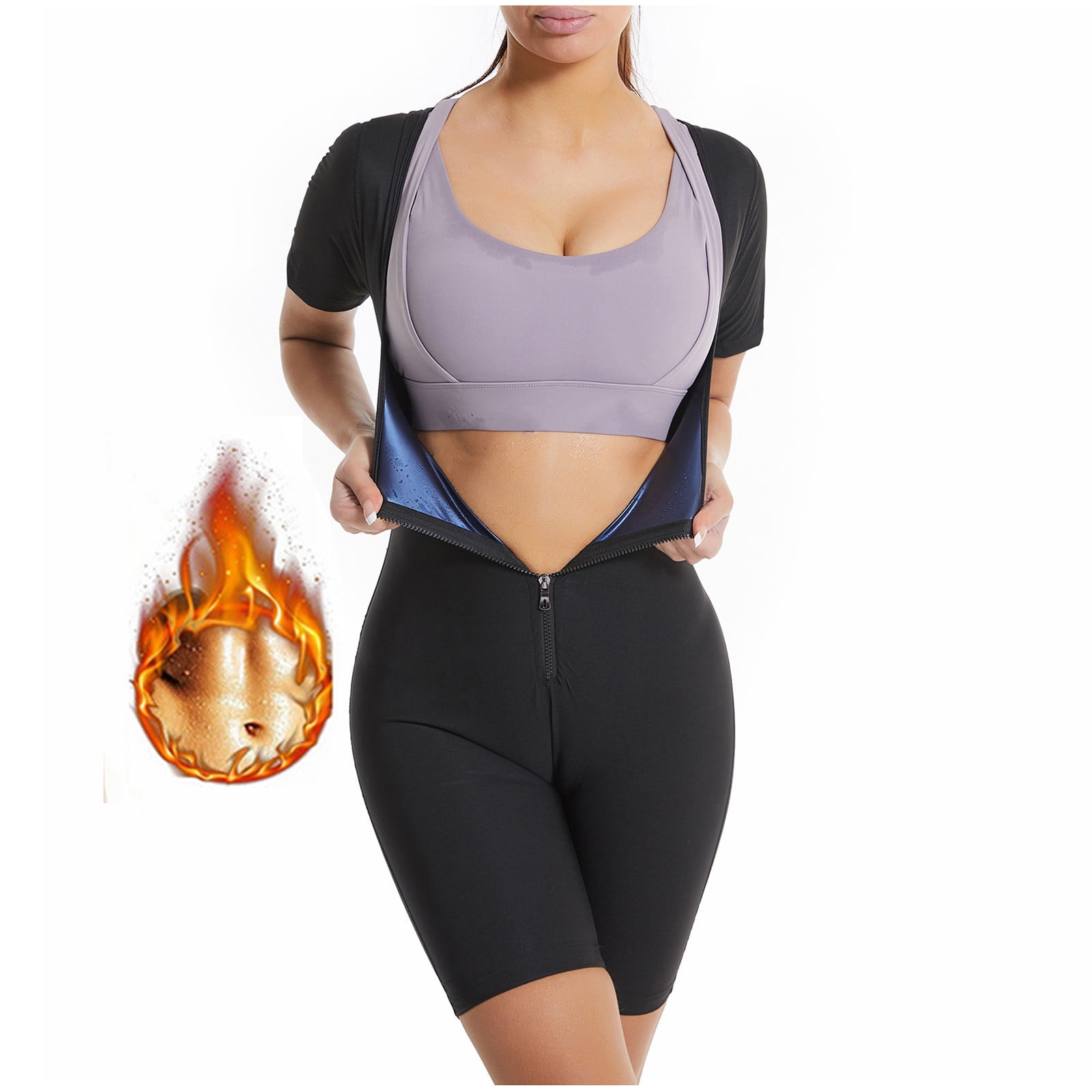 Herrnalise Firm Tummy Compression Bodysuit Shaper with Butt Lifter