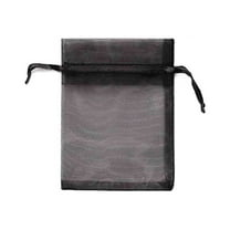 Herrnalise Fruit Protection Bags, Netting Cover Bags Drawstring Mesh Fruit Protectors Pest Barrier for Grapes Mango Fruit Trees Veggies Garden-Black