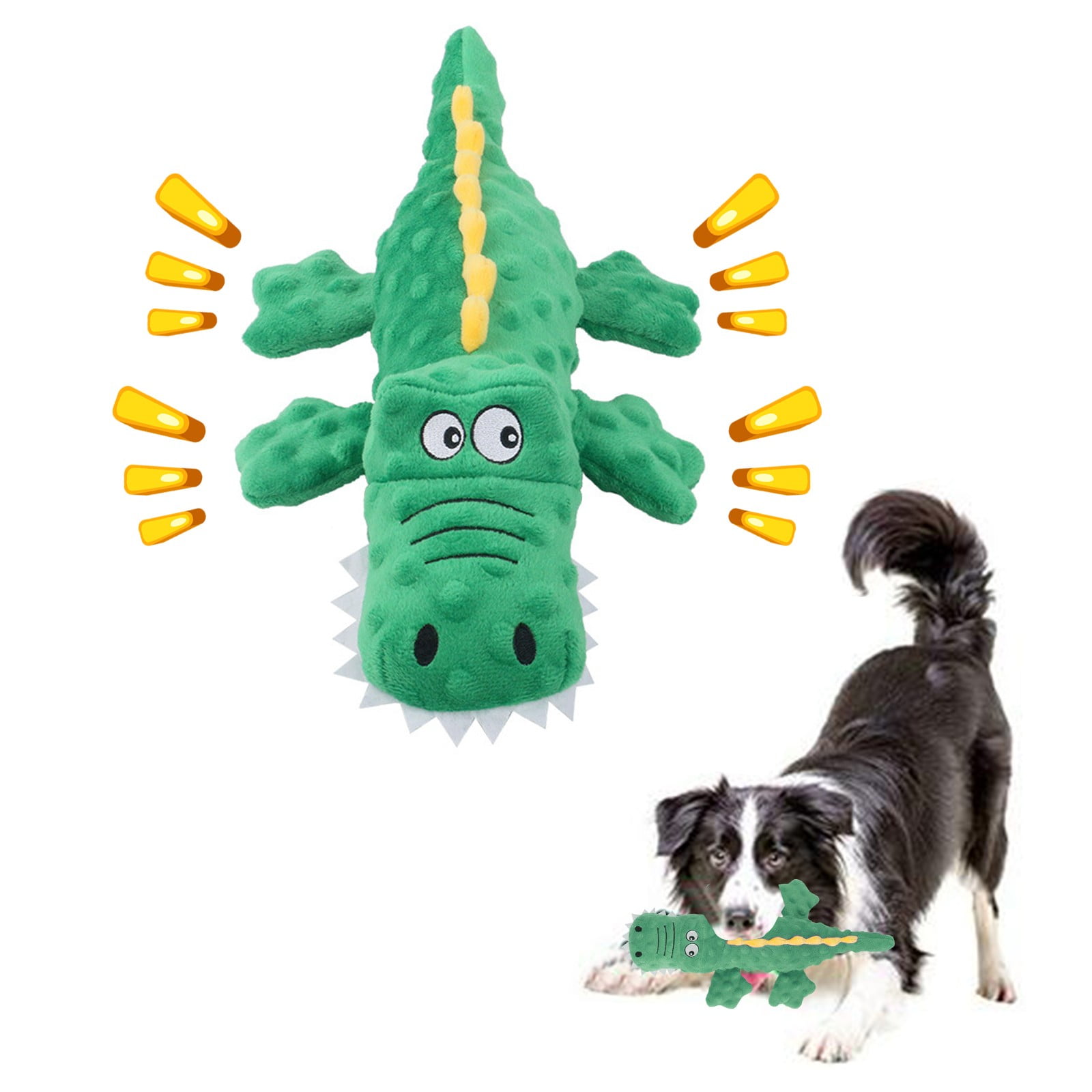 Squeaky Plush Snuffle Alligator Dog Toy For IQ Training And Foraging  Perfect For Small, Medium, And Large Dogs Pet Products 230520 From Hu10,  $10.6