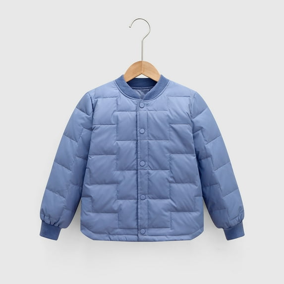 Herrnalise Girls Winter Coats Sherpa Lined Lightweight Jacket Thick Warm Puffy Waterproof Windproof Cotton Shiny Jackets(4-12Years)