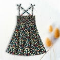 thumbnail image 1 of Herrnalise Girls and Toddlers' Dress Summer Toddler Baby Girls Sleeveless Sling Dress Graphic Print Children's Clothing, 1 of 9