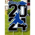 thumbnail image 1 of Herrnalise Graduation Decorations Class of 2024,Graduation Yard Sign Waterproof Congrats Grad Class of 2024 Outdoor Lawn Signs with Stakes,High School College Congrats Grad Party Supplies,Blue, 1 of 9