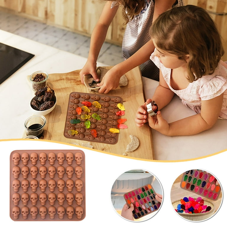  Gummy Molds for Edibles, Gummy Trays Perfect for Making Hard  Candy, Chocolate, DIY Gelatin, Large Non Stick 10ML Silicone, Gummies like  Magic, Durable, Flexible, Use with Gummy Maker, 24 Pieces 