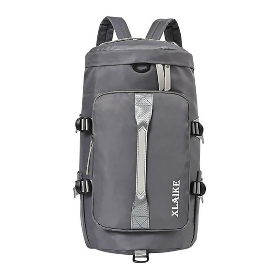 Herrnalise Gym Bag for Women and Men Sports Duffle Bag Travel Backpack Weekender Overnight BagWaterproof Hiking Rucksack with Shoes Compartment