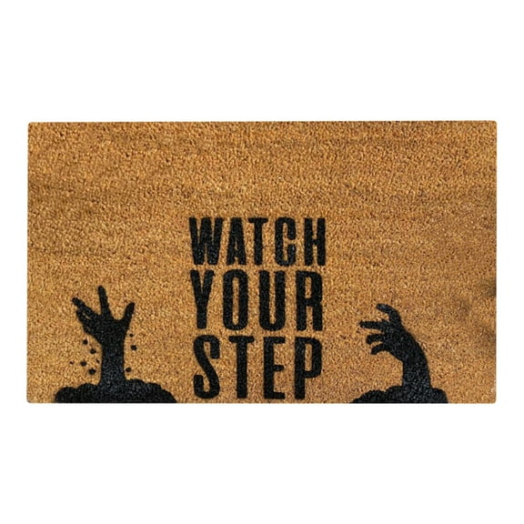 Herrnalise Halloween Rug Halloween Kitchen Mat Retro Witches Halloween Goth Occult Pattern Decor Witchy Home Decor Non-Slip Floor Mat for Kitchen Bathroom Living Room Front Door