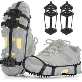 Pcs Non-slip Crampons Shoes Traction Cleats Ice Snow
