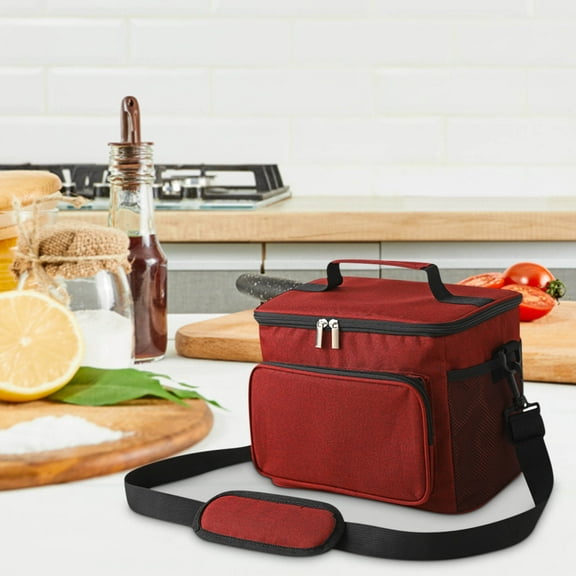 Herrnalise Insulation Bag Waterproof Oxford Cloth Picnic Bag Outdoor Ice Pack Thickened Car Insulation Bag Totes for Storage Clearance