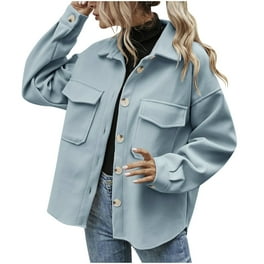 Fashion Casual Plaid Contrast Turndown Collar Outerwear Fashion Casual Plaid Contrast Turndown Collar Outerwear