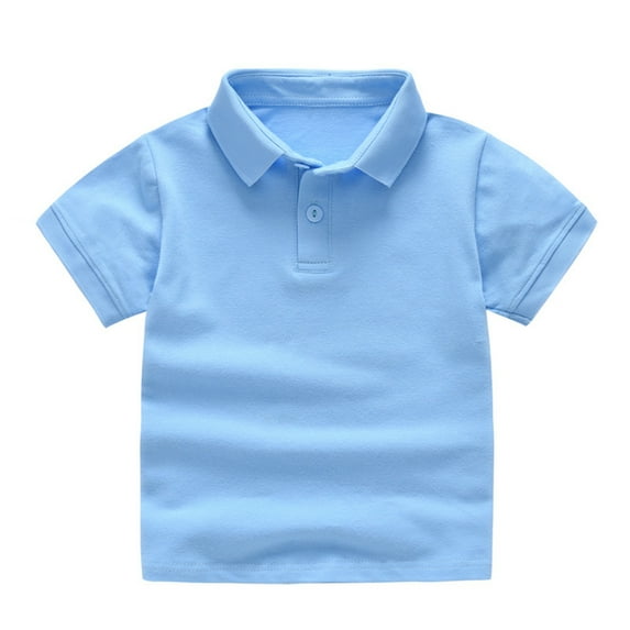Herrnalise Kids' Tees Crewneck Cotton Solid T-Shirts Boys Girls Short Sleeve Toddler Comfort Soft T-Shirt Undershirt Tops Mothers Day Gifts