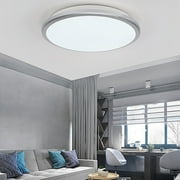 Herrnalise LED Light Fixtures Ceiling Mount, 12Inch Flush Mount Ceiling Light Ultra Thin Round Lighting Fixture for Bedroom, Child Room, Porch, Hallway