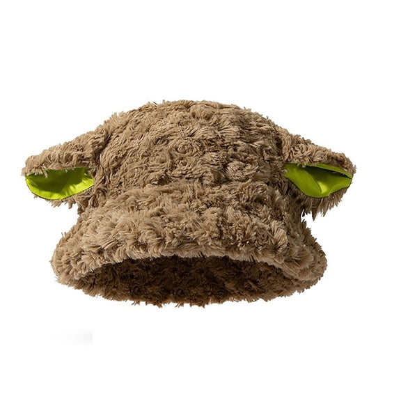 Herrnalise Lamb Ear Hat (Korean Version) Cute Lamb Plush Fisherman's Hat For Warmth Keeping Woolly Sheep A Sheep Hat