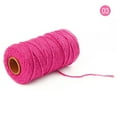 thumbnail image 1 of Herrnalise Macrame Cotton Cord,2mm x100 Yards Macrame Cords Colored Cotton Macrame Rope Craft Cord for DIY Crafts Knitting Plant Hangers Christmas Wedding Decor(Hot Pink), 1 of 9