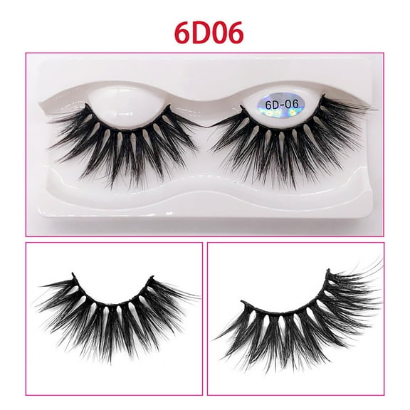 Herrnalise Makeup 25MMFalse Eyelashes Natural Multi-layer Chemical Fiber False Eyelashes Eyelashes Beauty Products, Personal Care for Women,Beauty Care Cosmetics