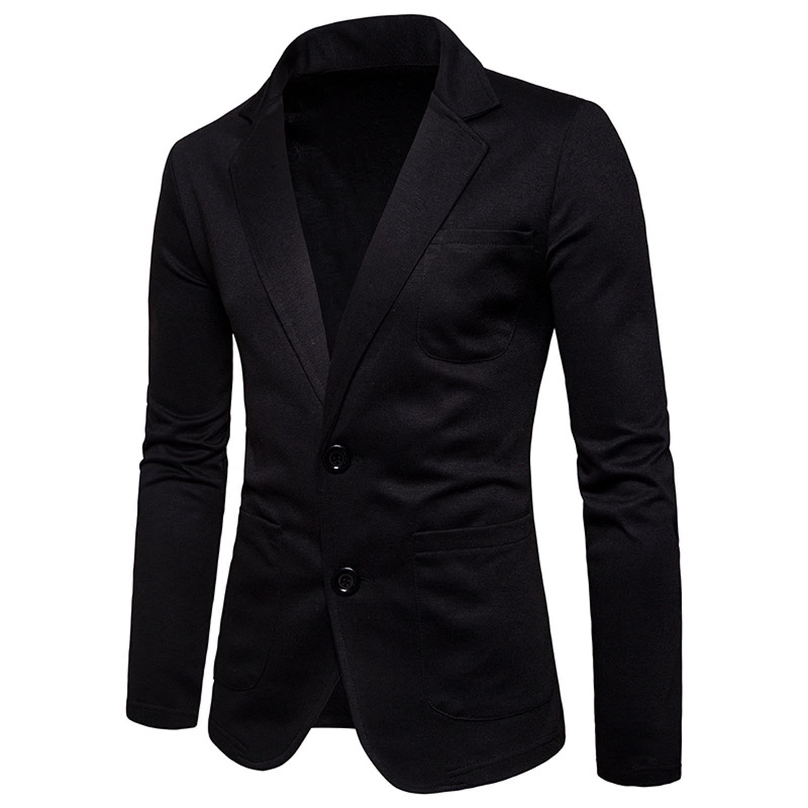 Herrnalise Men s Cardigan Men Slim fit Solid Suit Collar Casual Small Suit Coat Corduroy Jacket Walmart