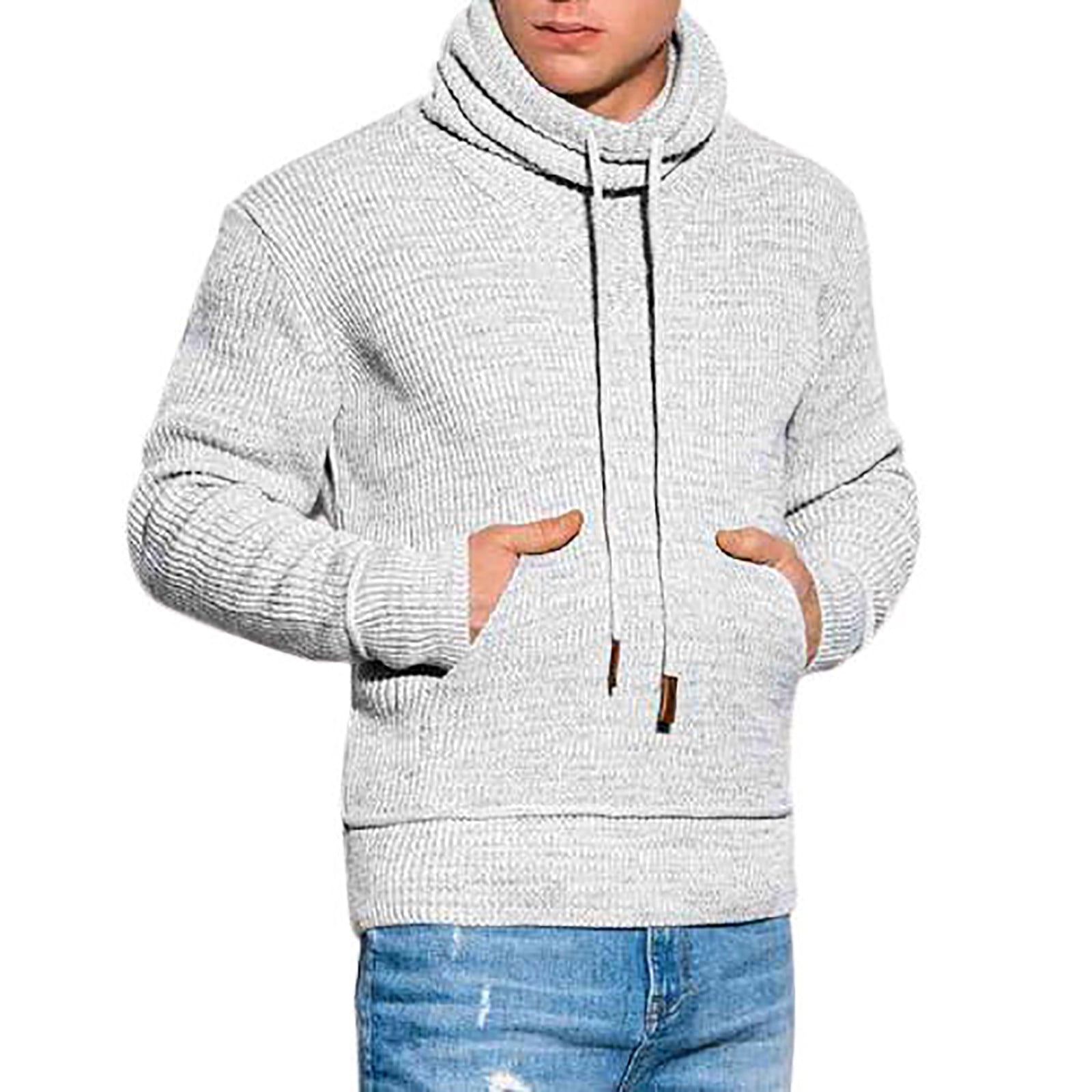 Herrnalise Men's Jacket Long Sleeve Hoodies Fashion Fall Winter Sweater ...